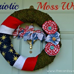 Patriotic+Moss+Wreath