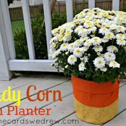Candy+Corn+Mum+Planter+The+Cards+We+Drew