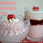 Strawberry Cheesecake Mousse the cards we drew