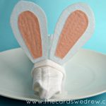 bunny ear napkin ring