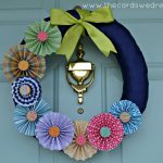 pinwheel wreath