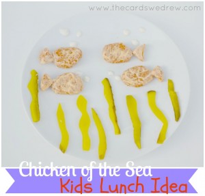 Chicken of the Sea Kids Lunch IDea