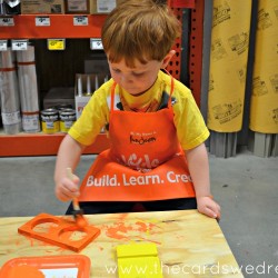 Home Depot Kids Workshop 4