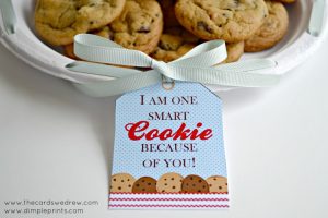 One Smart Cookie Tag