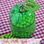 soda bottle apple teacher appreciation gift with free tag from DimplePrints and The Cards We Drew
