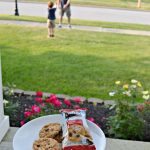 relaxing with my cookies