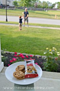 relaxing with my cookies