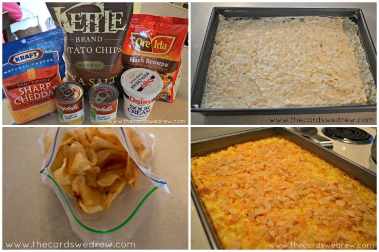 Cheesy Potatoes with chips instructions