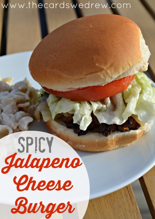 Spicy Jalapeno Cheese Burger
