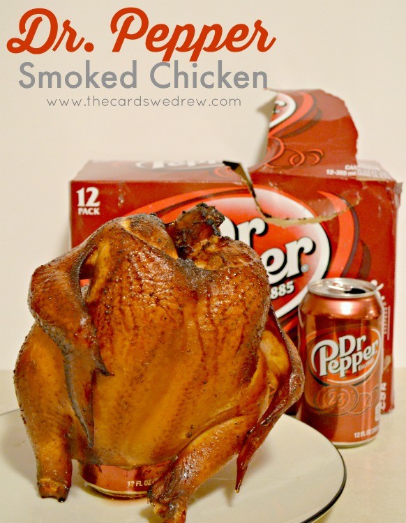 Dr. Pepper Smoked Chicken 