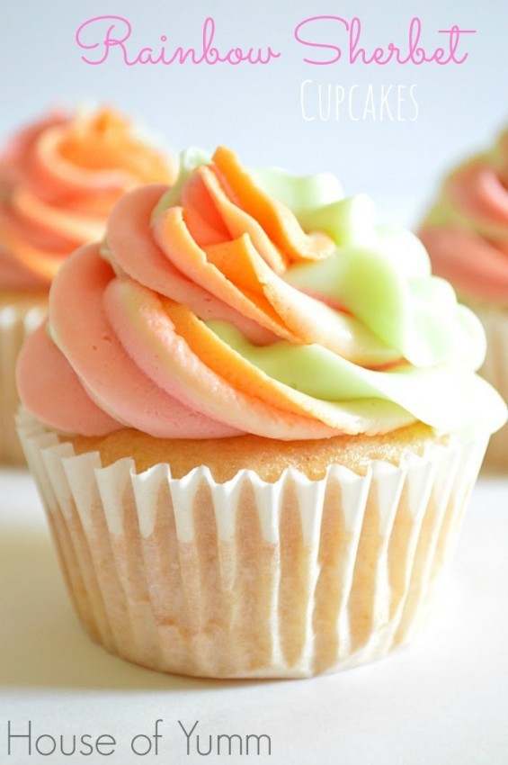 Rainbow-Sherbet-Cupcakes