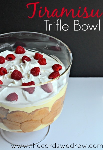 Tiramisu Trifle Bowl 
