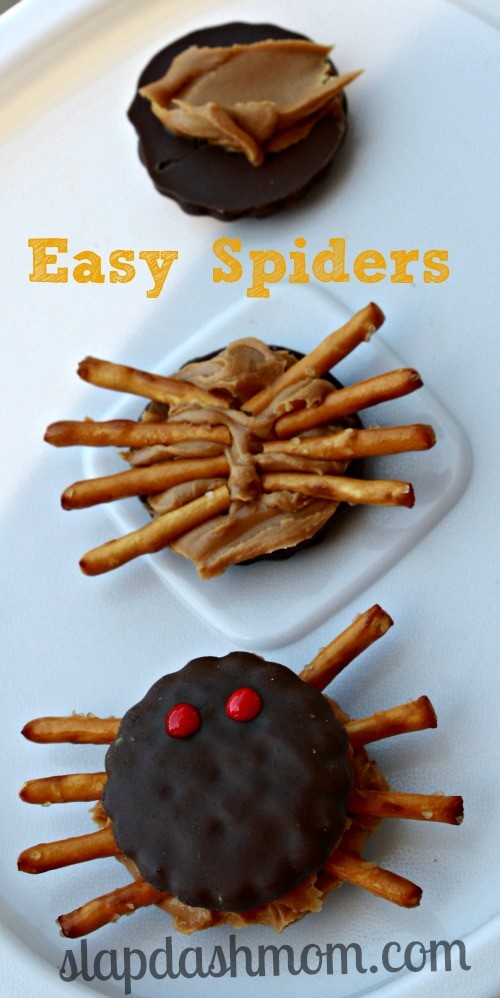Easy spider cookies