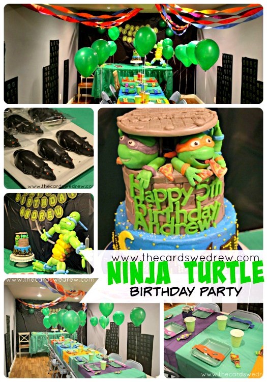 Teenage Mutant Ninja Turtles Party The Cards We Drew Teenage Mutant Ninja Turtles Party The Cards We Drew