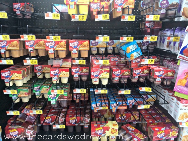 Pudding Snack Packs at Walmart
