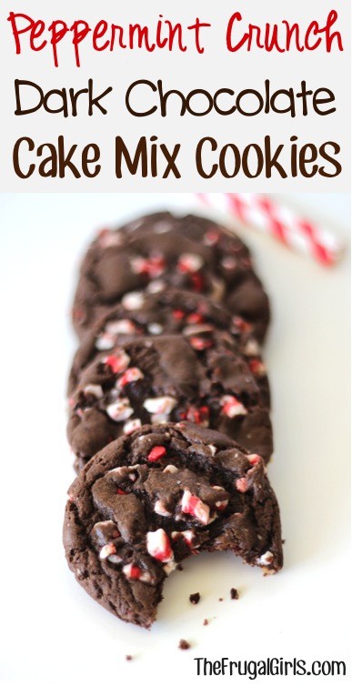 Peppermint-Crunch-Dark-Chocolate-Cake-Mix-Cookies-Recipe-from-TheFrugalGirls.com_