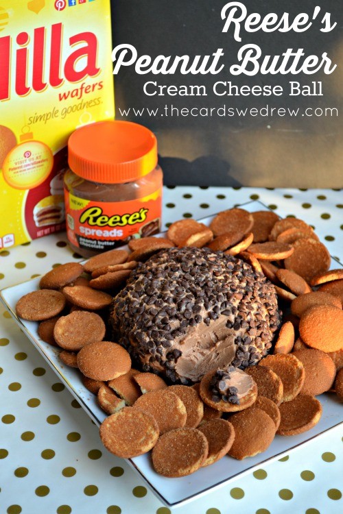 Reese's Peanut Butter Cream Cheese Ball for best Labor Day recipe ideas
