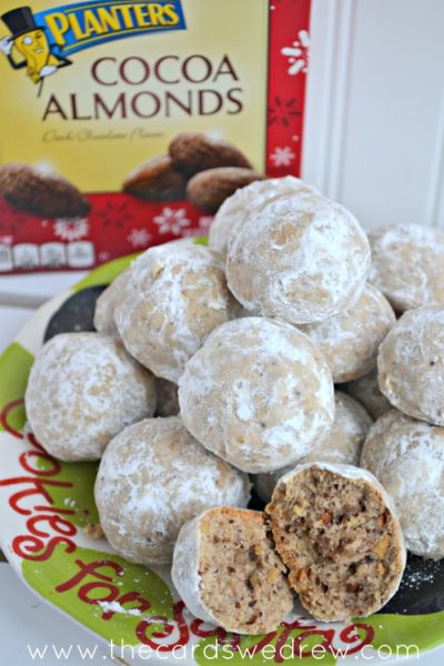 Cocoa Almond Snowball Cookie The Cards We Drew