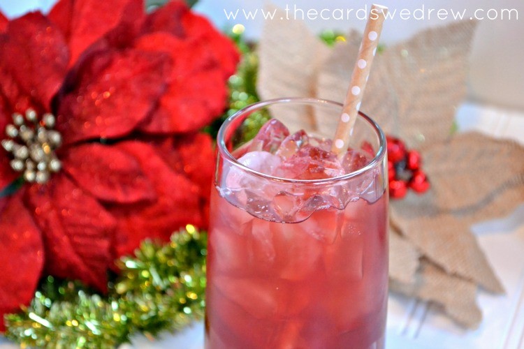 Cranberry Sweet Tea Holiday Drink