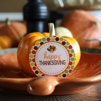 Thanksgiving Turkey EOS Printable - The Cards We Drew
