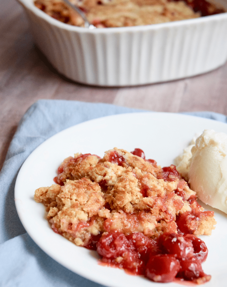 Canned Cherry Cobbler Recipe Easy