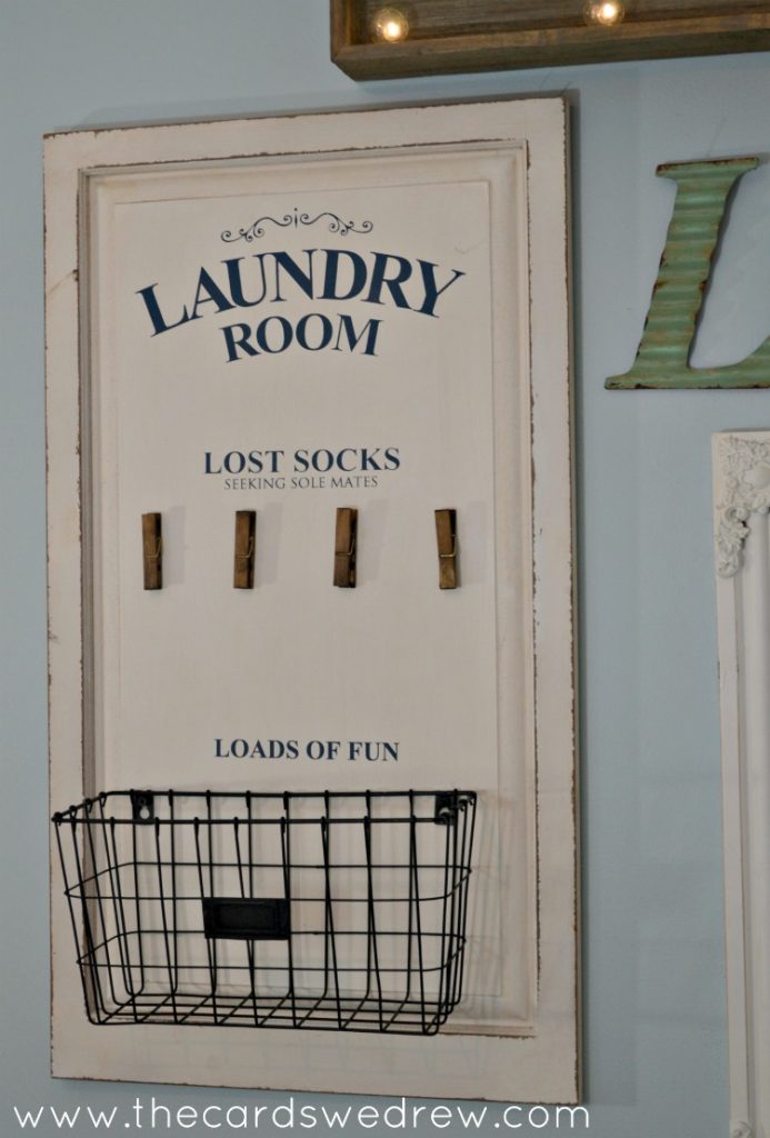 Laundry Room Lost Socks Sign from World Market