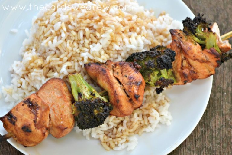 Spicy Asian Chicken Skewers