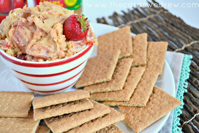peanut butter and jelly dip