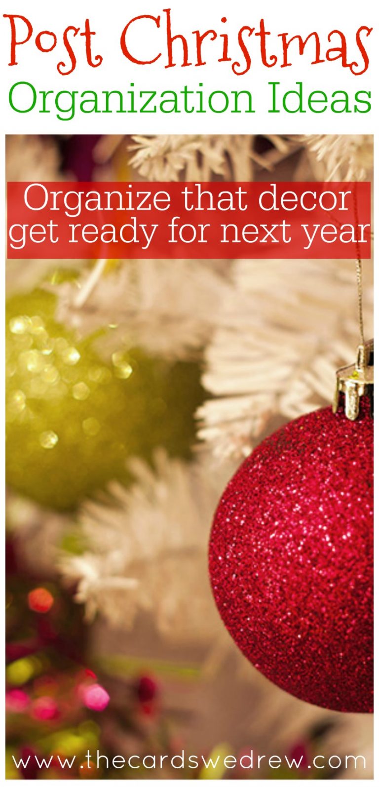 Must Have Christmas Storage and Organization Ideas