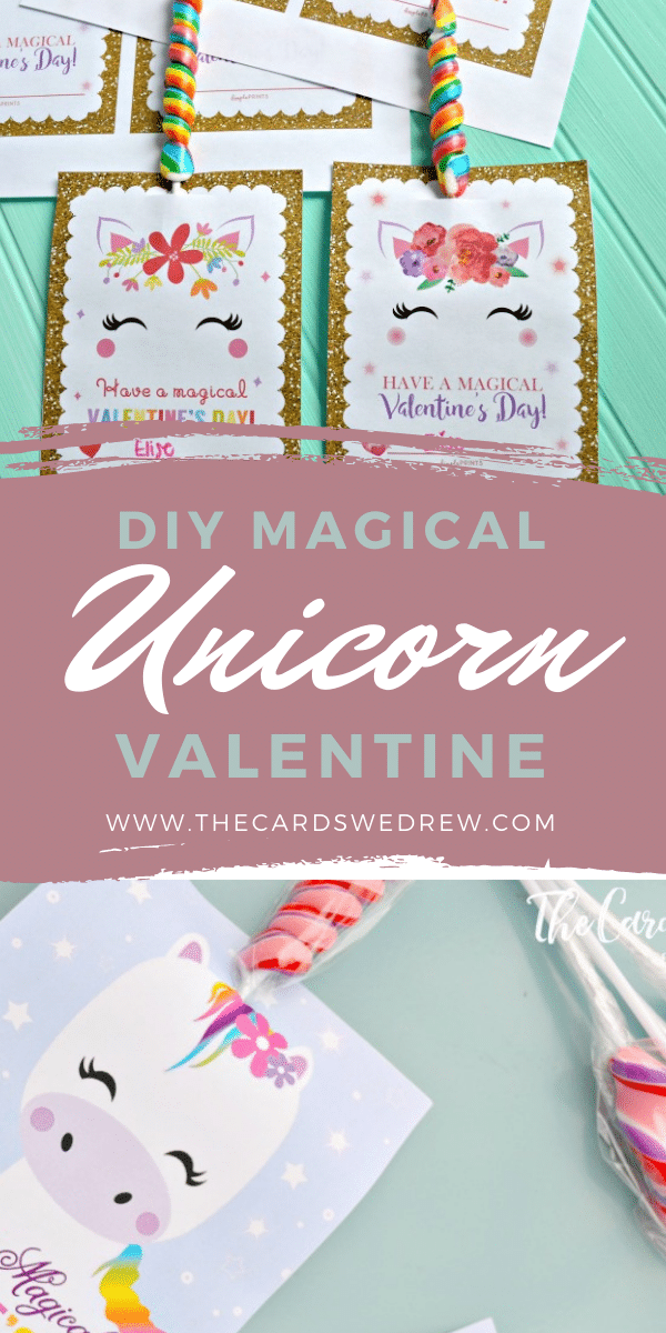 Magical Unicorn Valentine - The Cards We Drew
