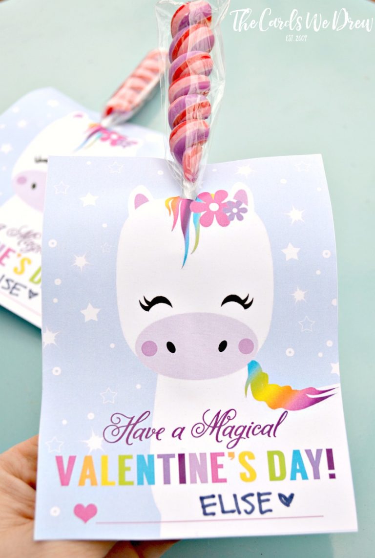 Magical Unicorn Valentine