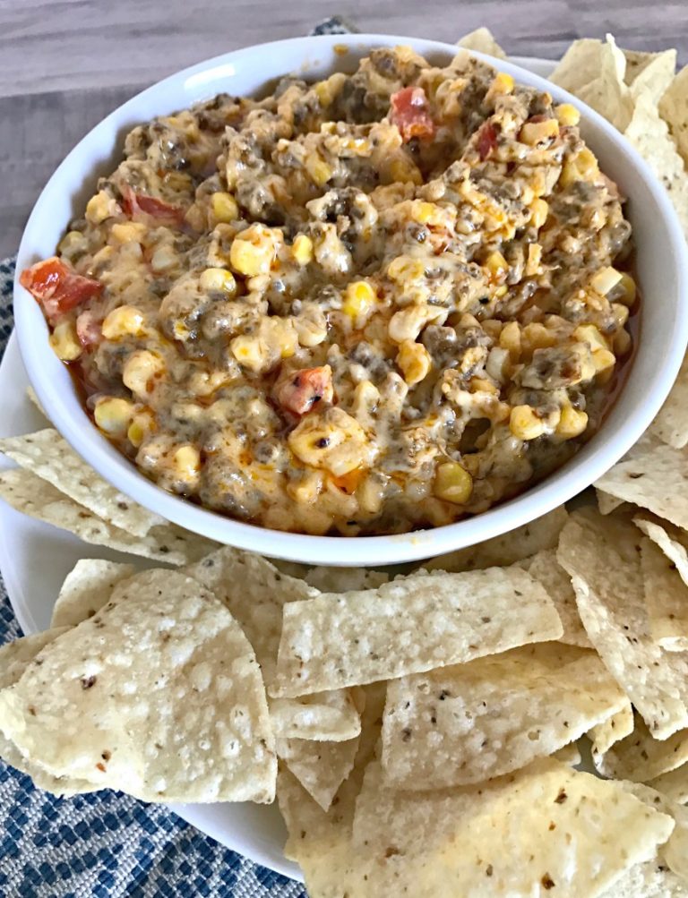 Fire Roasted Corn and Chorizo Dip