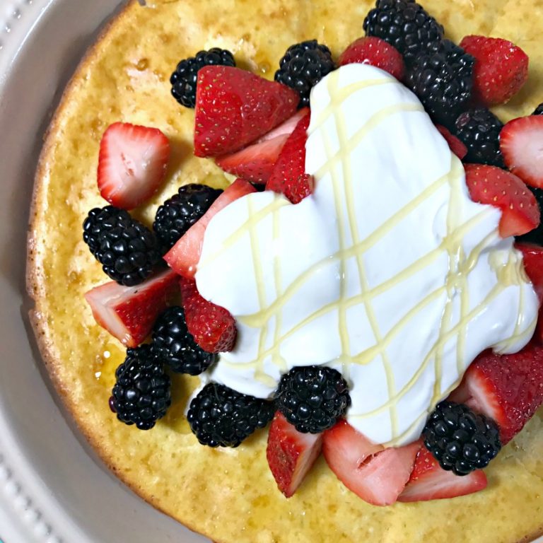 Berries and Cream Dutch Baby