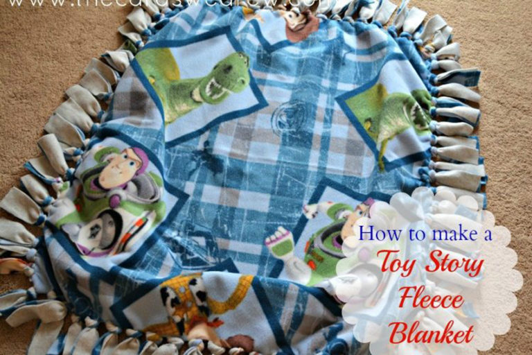 How to Make a Fleece Tie Blanket