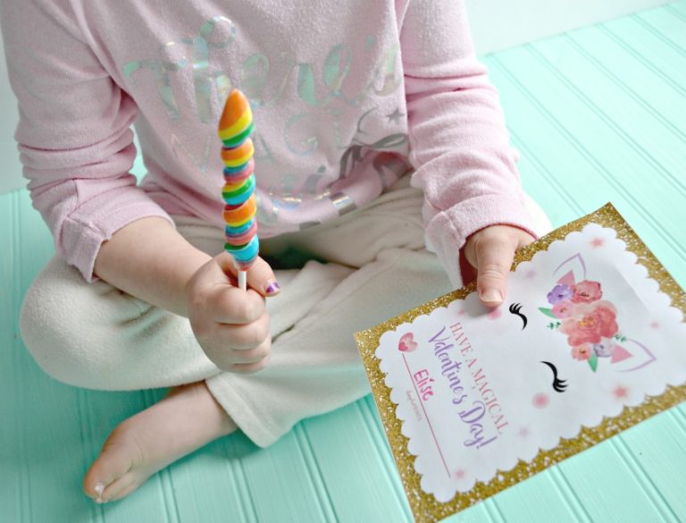 Fancy Unicorn Valentine