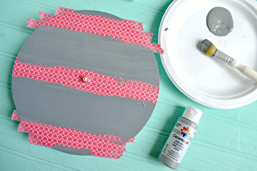 how to paint gingham