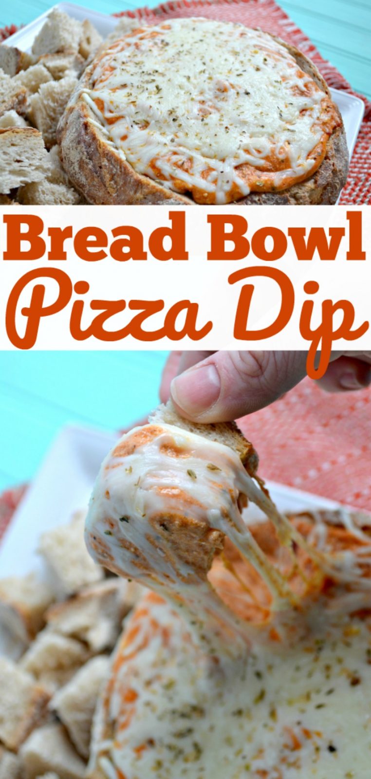Bread Bowl Pizza Dip