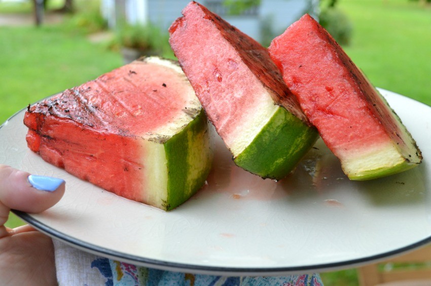 grilled watermelon dessert