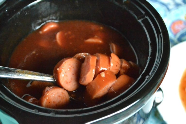 BBQ Smoked Sausage Tailgating Appetizer