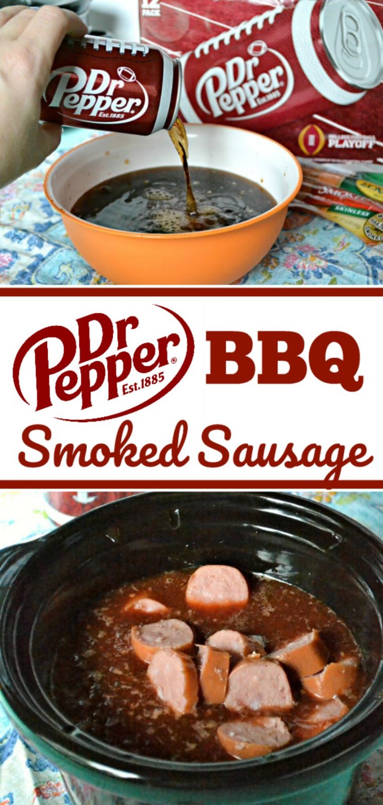 Dr Pepper BBQ Smoked Sausage-2