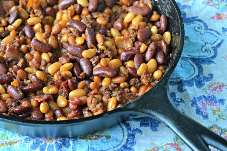 homemade baked beans