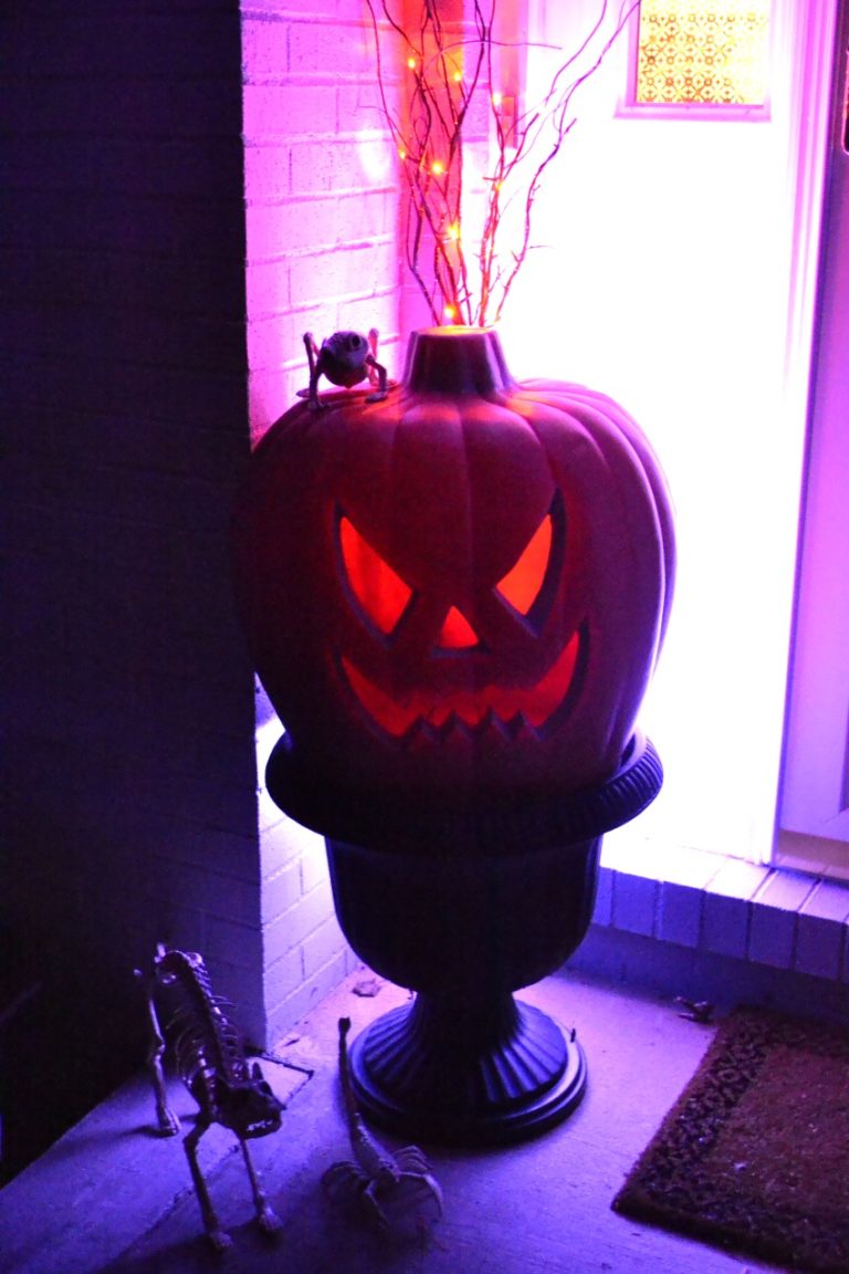 Halloween Front Porch