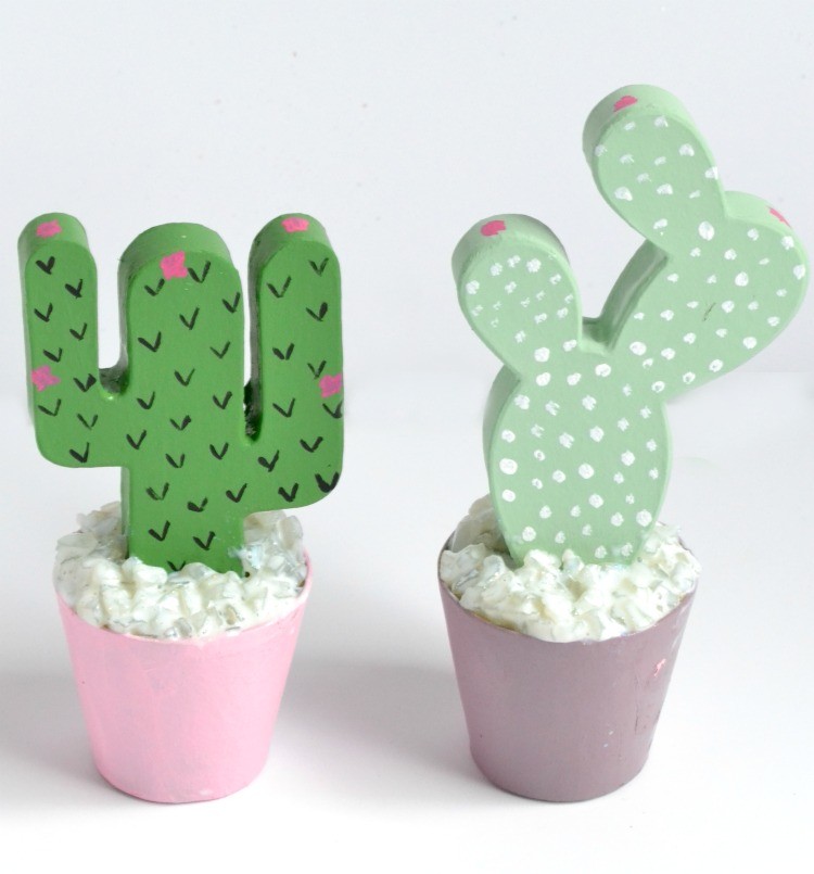 Paper Mache Cactus Crafts.