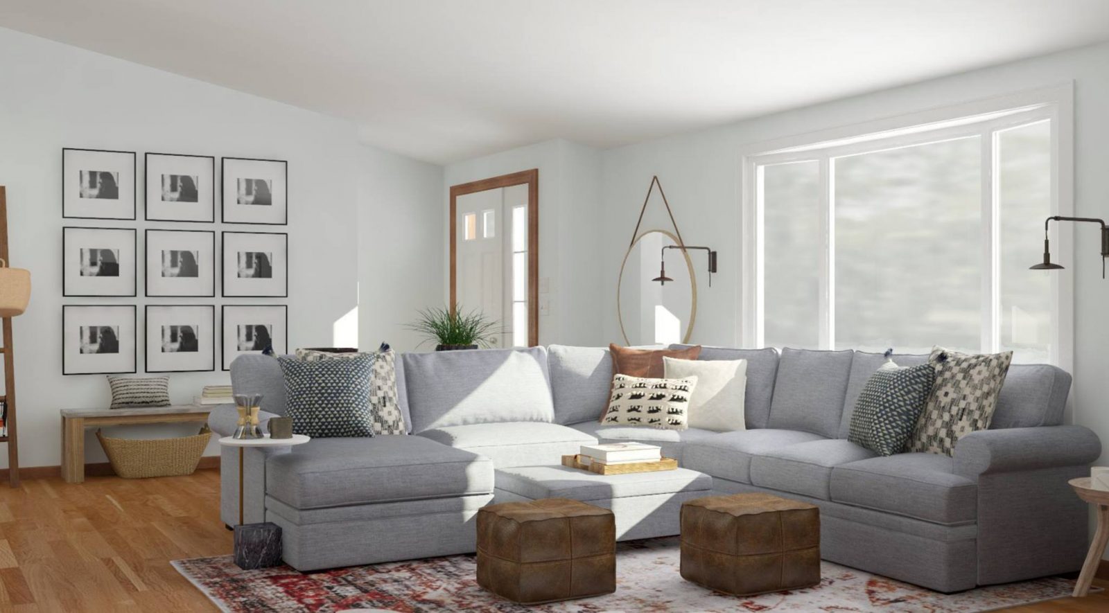 Gray Living Room Accent Wall Ideas chicago 2021