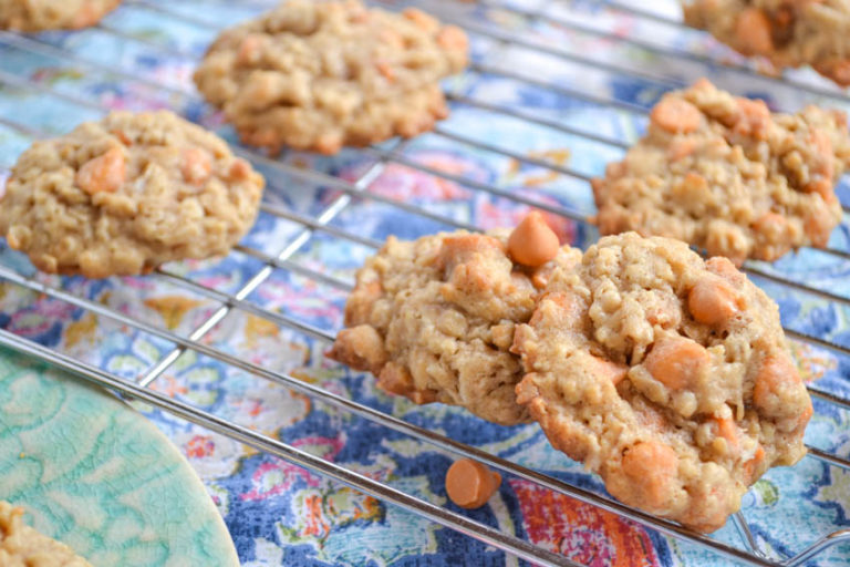 not healthy oatmeal scotchies recipe