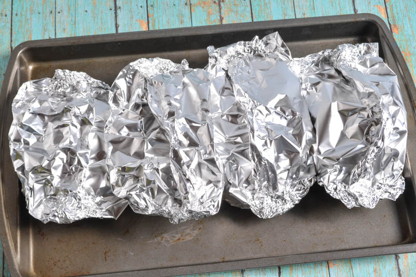 chicken and vegetables in foil packets recipe