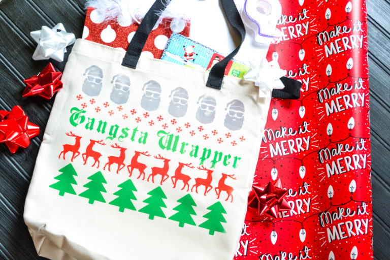 “Gangsta Wrapper” Holiday Gift Bag