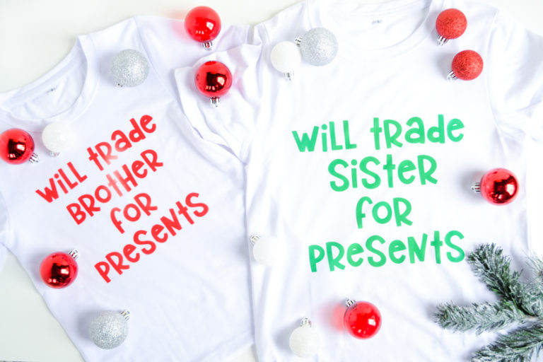 Brother and Sister Christmas Shirts