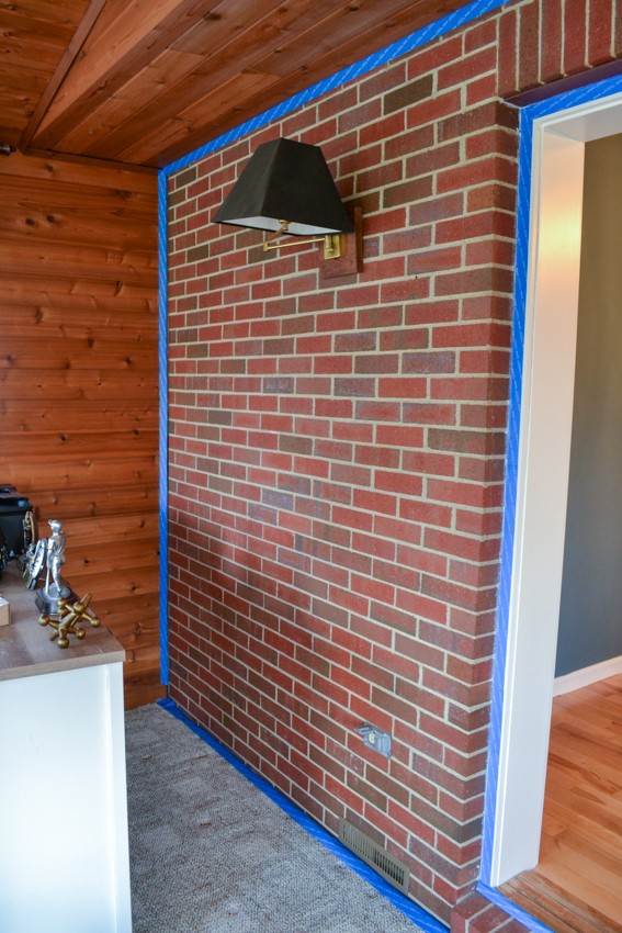 How To Paint Interior Brick Walls In Your Home The Cards We Drew - Ideas For Painting Interior Brick Walls