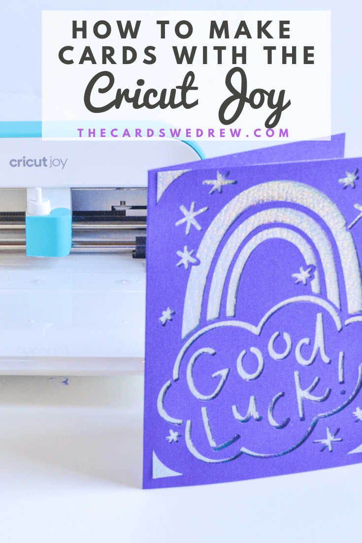How to make cards with the cricut joy the cards we drew